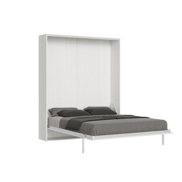 acquista Lit double escamotable gain de place Kentaro H210 cm Blanc