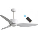 Ventilatore da Soffitto 3 Pale Wi-Fi 132x37,5x132 cm con Telecomando Bimar VSP1320-1