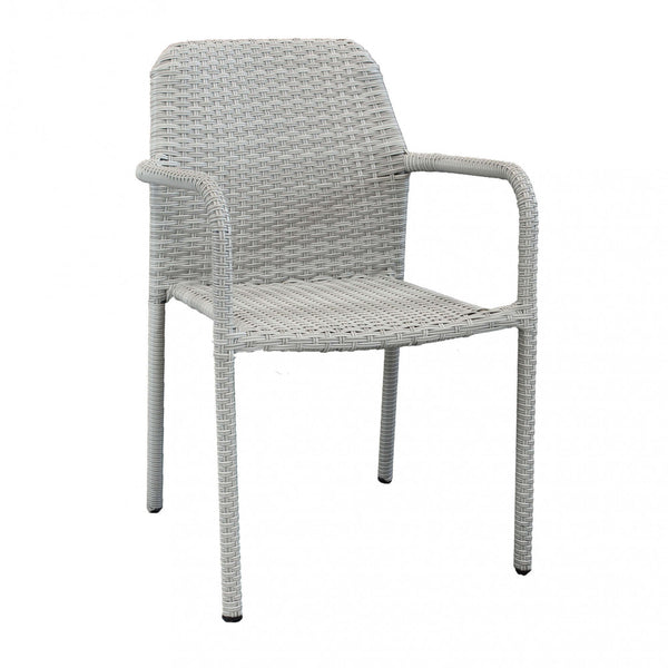 online Fauteuil Azore 56x59x82 h cm en Osier Gris