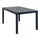 Table Houston 150x90x74 h cm en Osier Anthracite