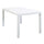 Table Houston 150x90x74 h cm en osier blanc