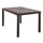 Table Houston 150x90x74 h cm en osier marron