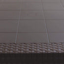 Tavolo Dallas 80x80x74 h cm in Wicker Marrone-2