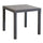 Table Dallas 80x80x74 h cm en Osier Taupe