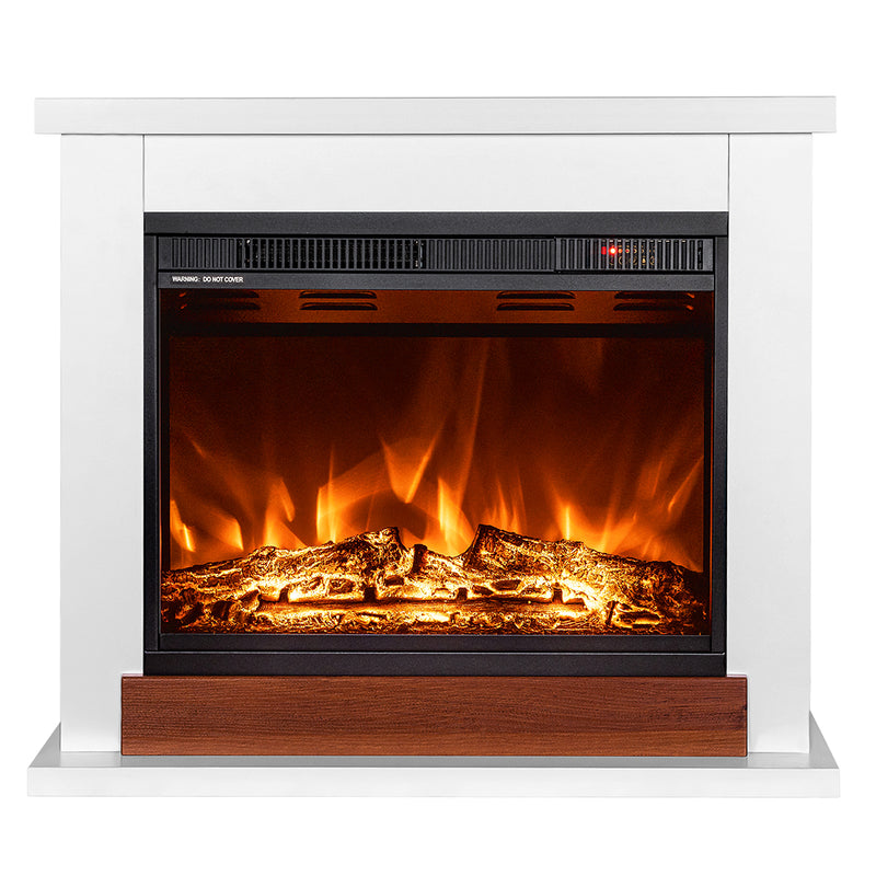 Camino Elettrico da Pavimento 70x80x30 cm Effetto Fiamma 1500W Sting & Lorance-4