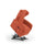 Fauteuil releveur électrique 2 moteurs 73x101x86 cm Adele en Microfibre Dispositif Médical 1 Orange