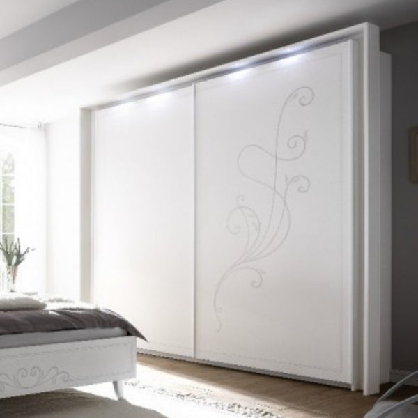 Armoire Pamuk 243x58x230 cm avec portes coulissantes online