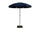 Parasol de jardin Ø2 m Mât en acier Ø33 mm Maffei Borgo Blu