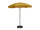 Parasol de jardin Ø2 m Mât en acier Ø33 mm Maffei Borgo Giallo