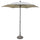 Parasol de jardin en acier Ø 2,5 m Maffei Kronos Ecru