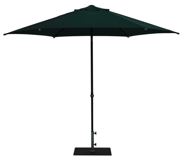 Ombrellone da Giardino Ø3 m Palo Ø38 mm in Alluminio Tessuto Poliestere Trend Verde prezzo