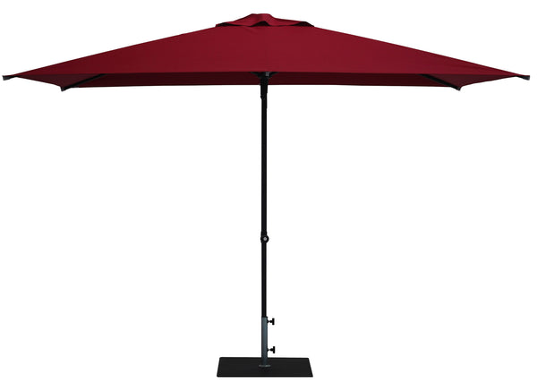 Ombrellone da Giardino 3x2 m Palo Ø38 mm in Alluminio Tessuto Olefin Trend Bordeaux online