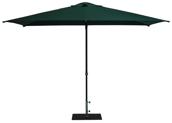 acquista Ombrellone da Giardino 3x2 m Palo Ø38 mm in Alluminio Tessuto Poliestere Trend Verde