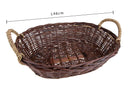 Set 2 Cesti Willow Ovali con Manici Larghezza 46 cm-2