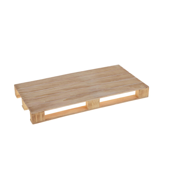 prezzo Lot de 2 plateaux palettes 25x40 cm