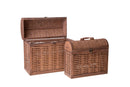 Set 2 Bauletti Rattan 39x18x33 cm-1