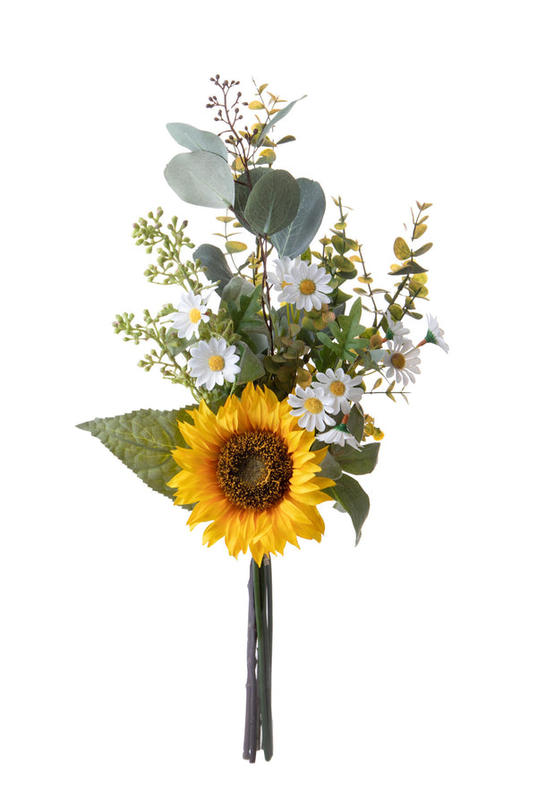 online Lot de 2 bouquets artificiels de tournesols H 53 cm