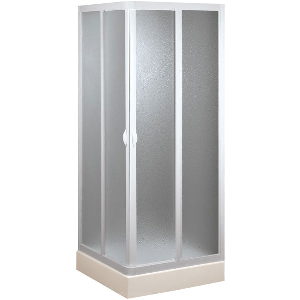 acquista Cabine de Douche d'Angle 2 Portes Coulissantes en Acrylique H185cm Dorini Smart