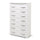 Commode Settimino Maxi 127x76x41 cm frêne blanc