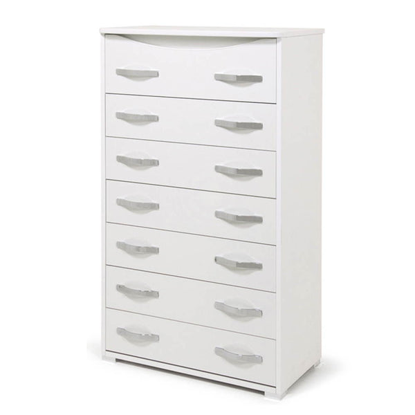 Commode Settimino Maxi 127x76x41 cm frêne blanc sconto