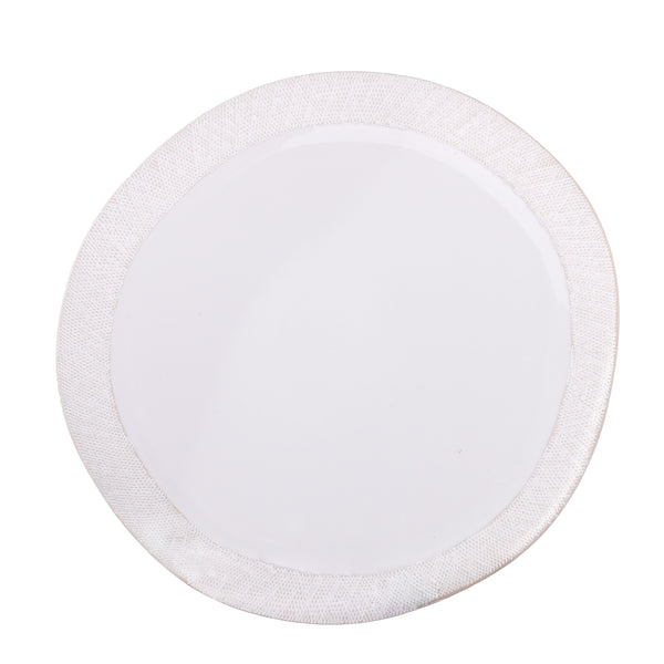 Set de 2 Assiettes Décorées en Céramique Largeur 34 cm prezzo