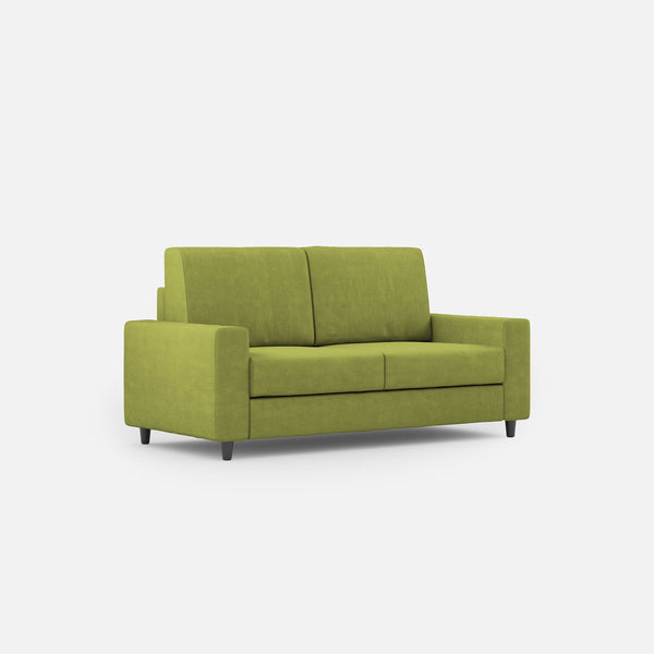 sconto Divano 2 Posti 168x85x85 cm Sakar in Tessuto Verde