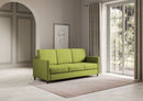 Divano 3 Posti 198x85x85 cm Karay in Tessuto Verde-3