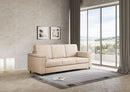 Divano 3 Posti 208x85x85 cm Marrak in Tessuto Beige-3