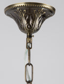 Lustre Royal Classique en Métal Grace Brass