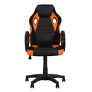 Sedia Gaming 59x120 cm in Similpelle Arancio-2