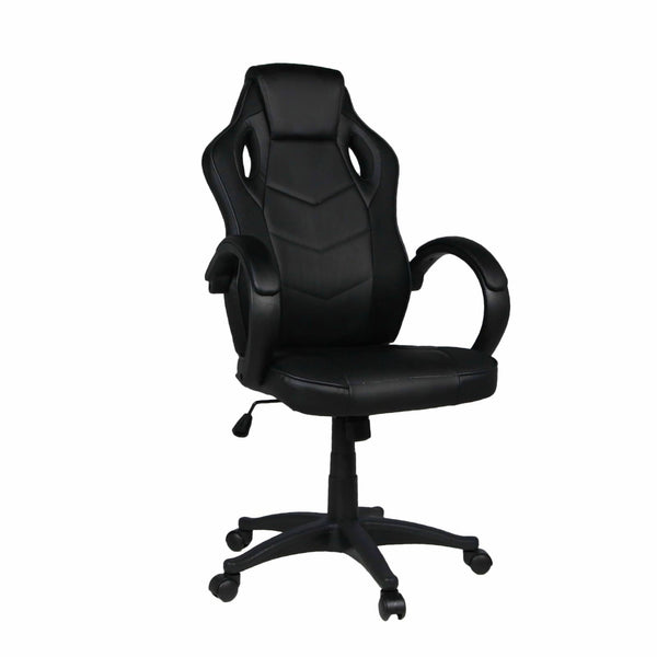 Sedia da Gaming Ergonomica 59x110/120x65 cm in Similpelle Nero prezzo