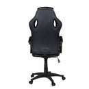 Sedia da Gaming Ergonomica 59x110/120x65 cm in Similpelle Nero/Rosso-5