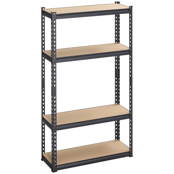 Étagère 4 Étagères 81,3x30x152,4 cm avec Étagères et Réglable en MDF et Acier sconto