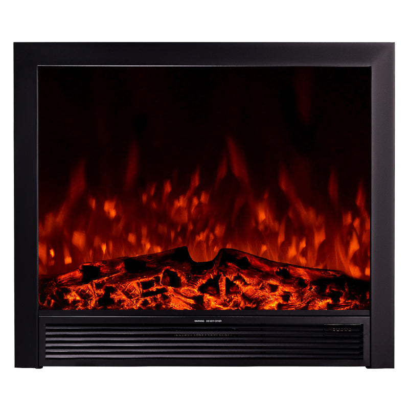 Camino Elettrico da Incasso 85x99x19,5 cm Effetto Fiamma 1500W Maximus-3