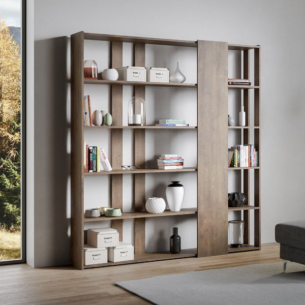 Libreria Moderna 5 Ripiani 178x36x204 cm in nobilitato Marrone acquista