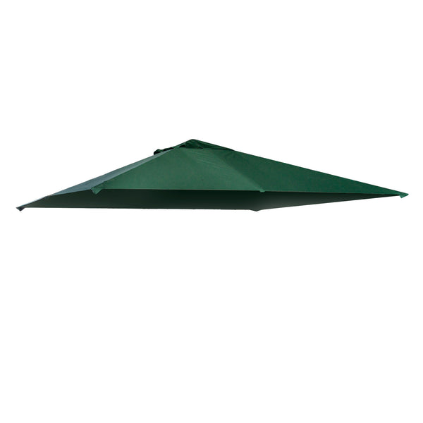 acquista Tetto di Ricambio per Gazebo da Giardino 3x3m in Poliestere Verde