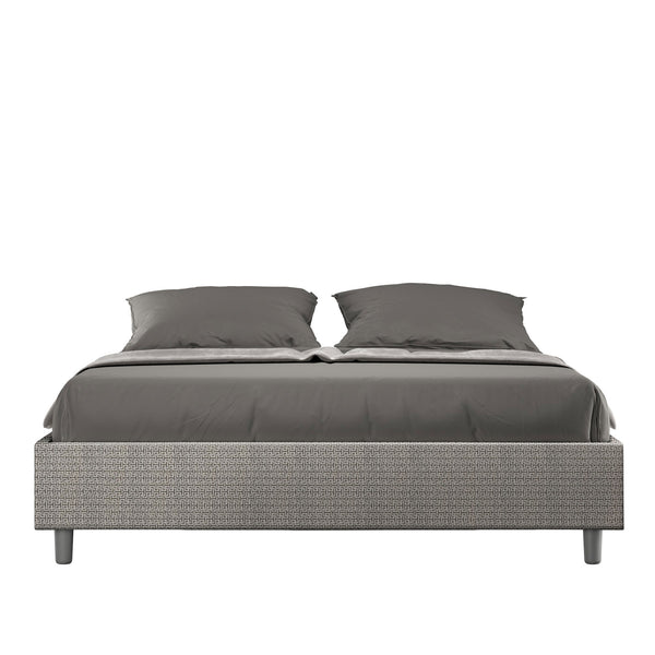 Letto Matrimoniale Azelia Labirinto 02 Grigio Varie Misure prezzo