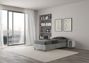 Letto Singolo Nuamo Grigio Varie Misure-3