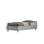 Letto Singolo Nuamo Grigio Varie Misure-1