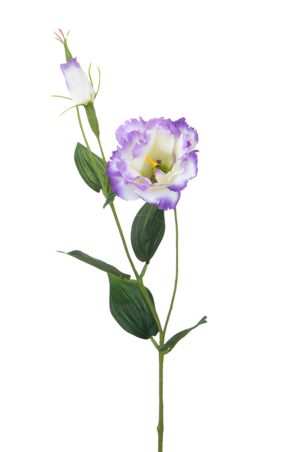 Lot de 12 Branches de Lisianthus Artificielles 2 Fleurs H 60 cm acquista