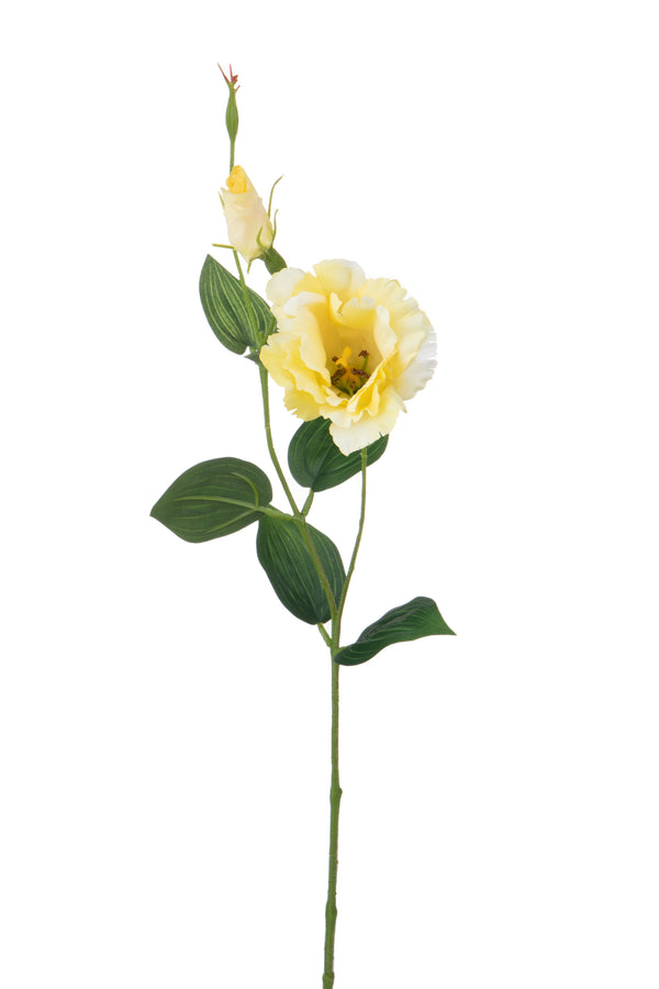 Lot de 12 Branches de Lisianthus Artificielles 2 Fleurs H 60 cm online