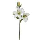 Set 6 Rami Artificiali Lilium Composto da 3 Fiori H 65 cm-1