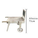 Carretto con Lavagna H 75 cm-2