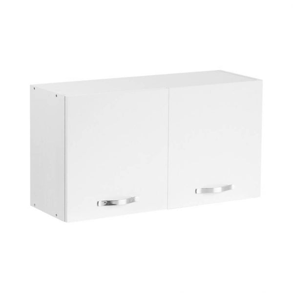 prezzo Mobile sopracappa 90x32x49H cm bianco frassinato