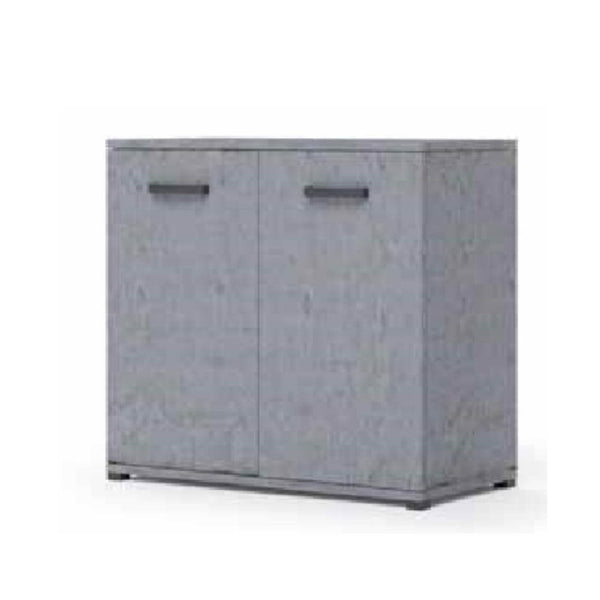 prezzo Armoire polyvalente Mini Viareggio 90 cm 2 portes Ciment