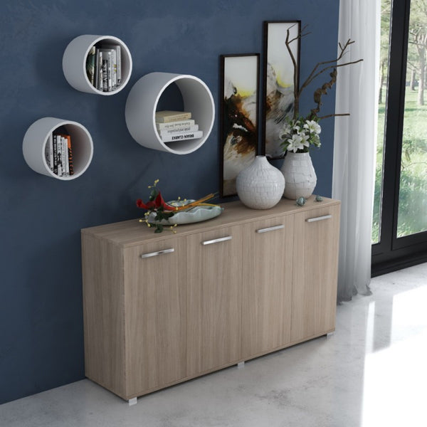 online Armoire polyvalente Viareggio 180 cm 4 portes en orme