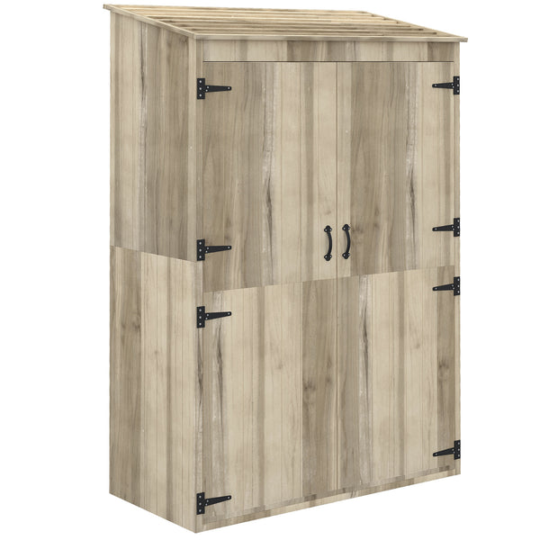 acquista Casetta Box da Giardino 120x57x183 cm in Legno Naturale