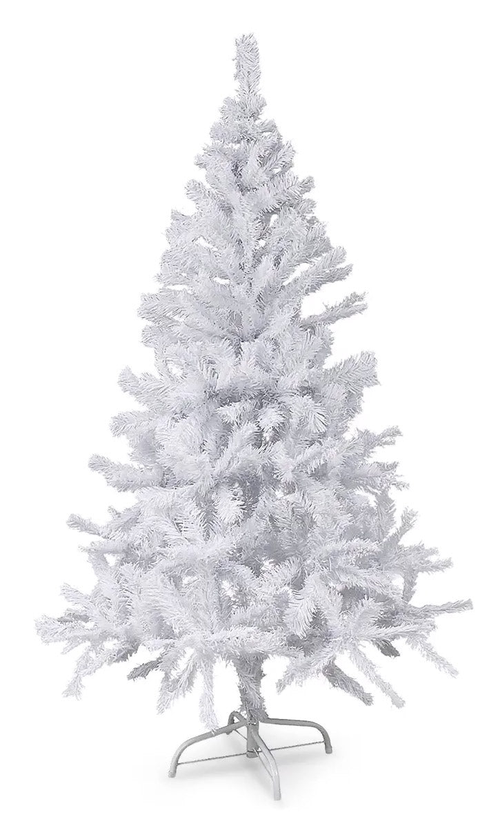 Albero di Natale Artificiale 536 Punte 180 cm Bianco-3