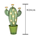 Lampada Cactus con Luci H 24 cm-2