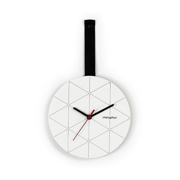 prezzo Horloge murale Minuetto noir et blanc